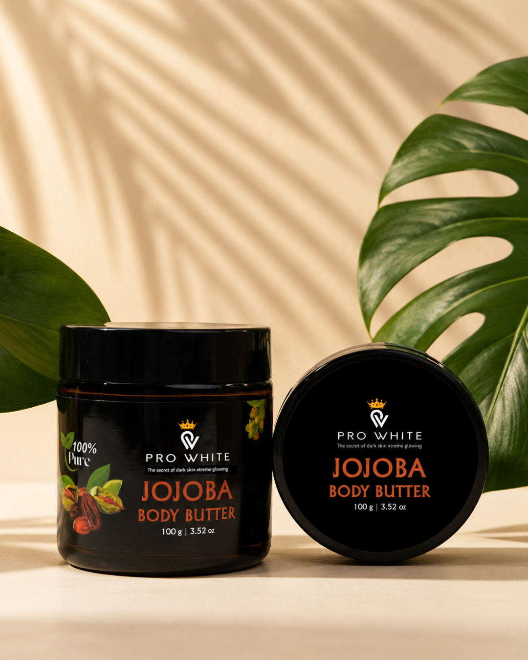 ප්රෝ වයිට් ජොජෝබා බොඩි බටර් – 100g
